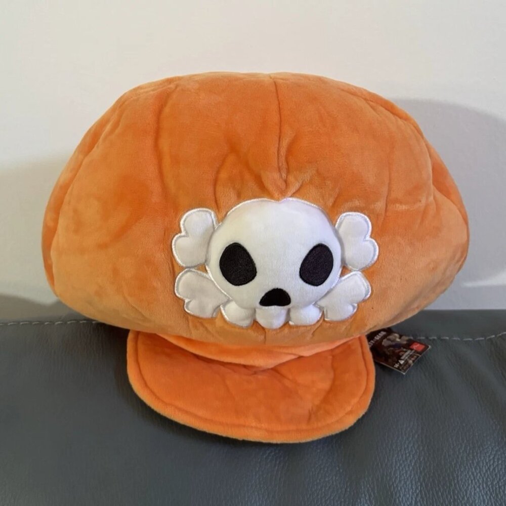 Guilty Gear Strive May Jellyfish Pirate Cosplay Hat Plush Skull Bones Figure Cap
